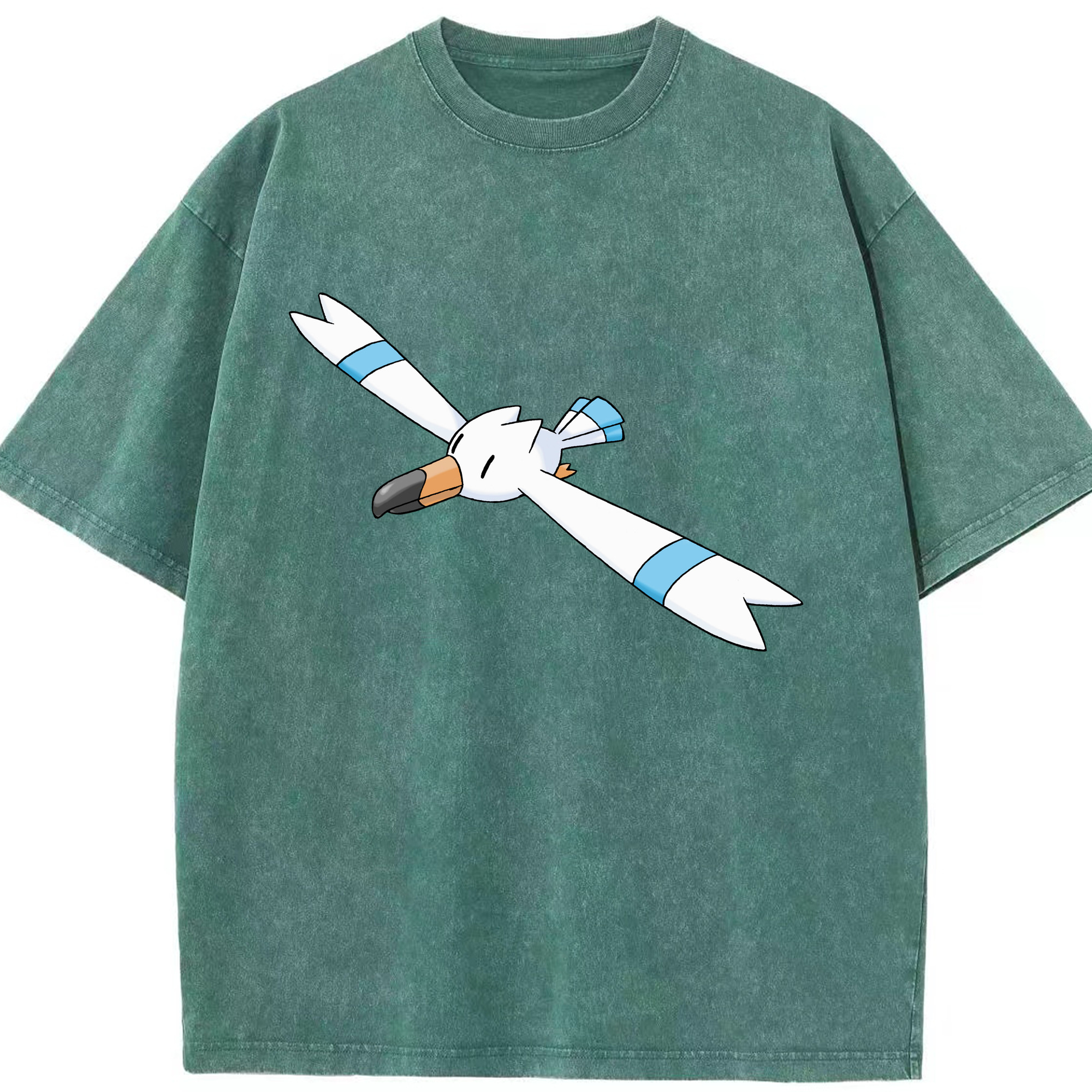 （画像用） ポケットモンスター Pokémon 綿100% ヴィンテージ風 半袖Tシャツ（フロントプリント）